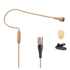 Audio-Technica PRO92CW-TH  Wireless Omnidirectional Condenser Headworn Microphone with cW-style Connector for Audio-Technica Wireless.